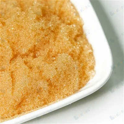 TC0010FG Élelmiszer minőségű gél típusú erős savas kationcserélő gyanta